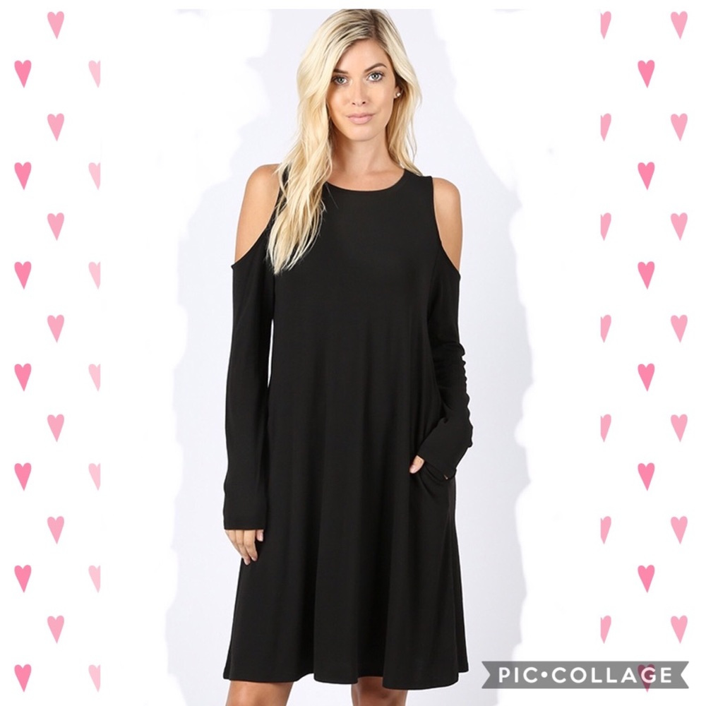 OBLIVION cold shoulder dress